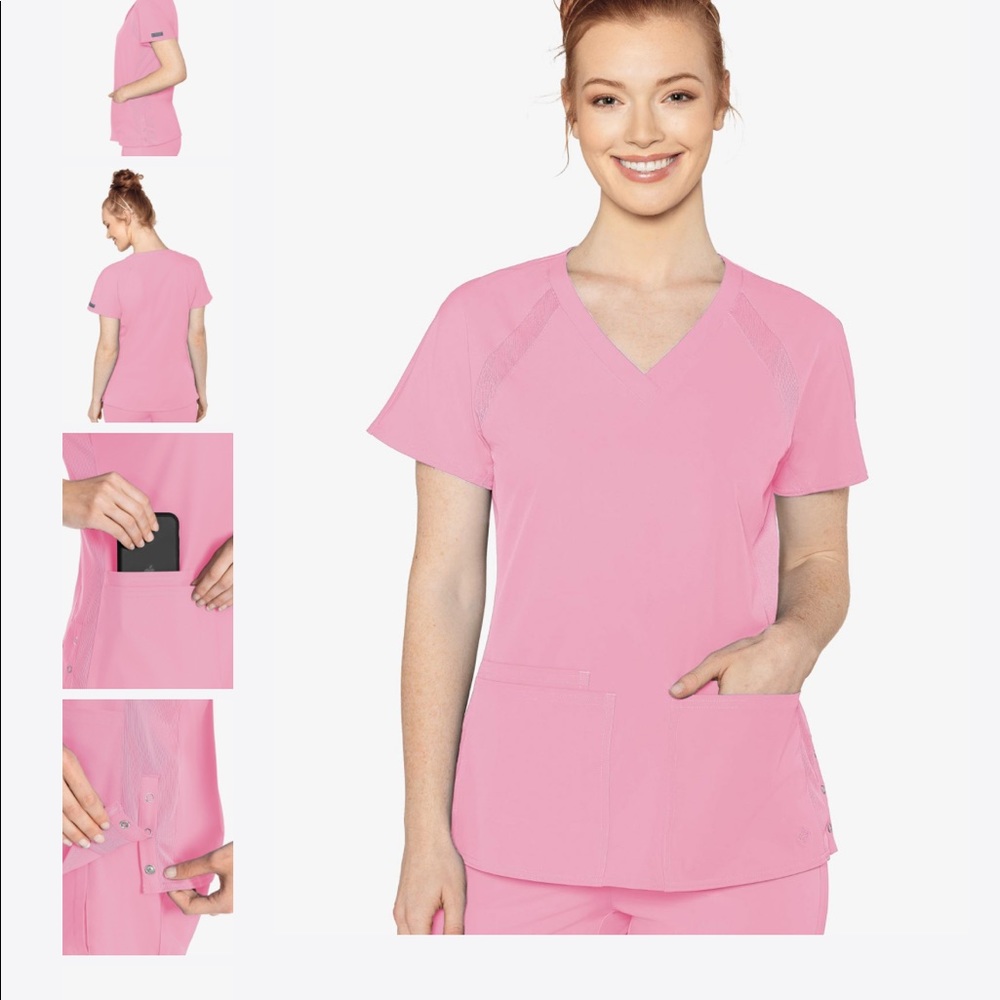 Med couture scrubs PINK